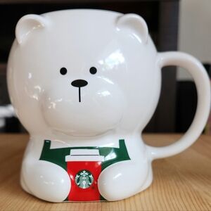Starbucks Bearista Christmas ceramic mug, a popular collectible item